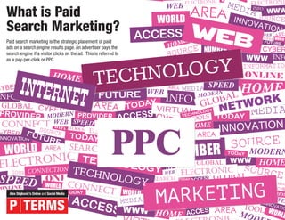 What is Paid
Search Marketing?
Paid search marketing is the strategic placement of paid
ads on a search engine results pag...