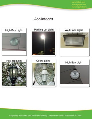 E40 200W LED Corn Light External Power