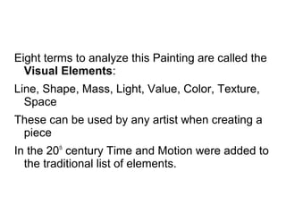 ART F200X: Aesthetic Appreciation Interrelation of Art, Drama, and ...