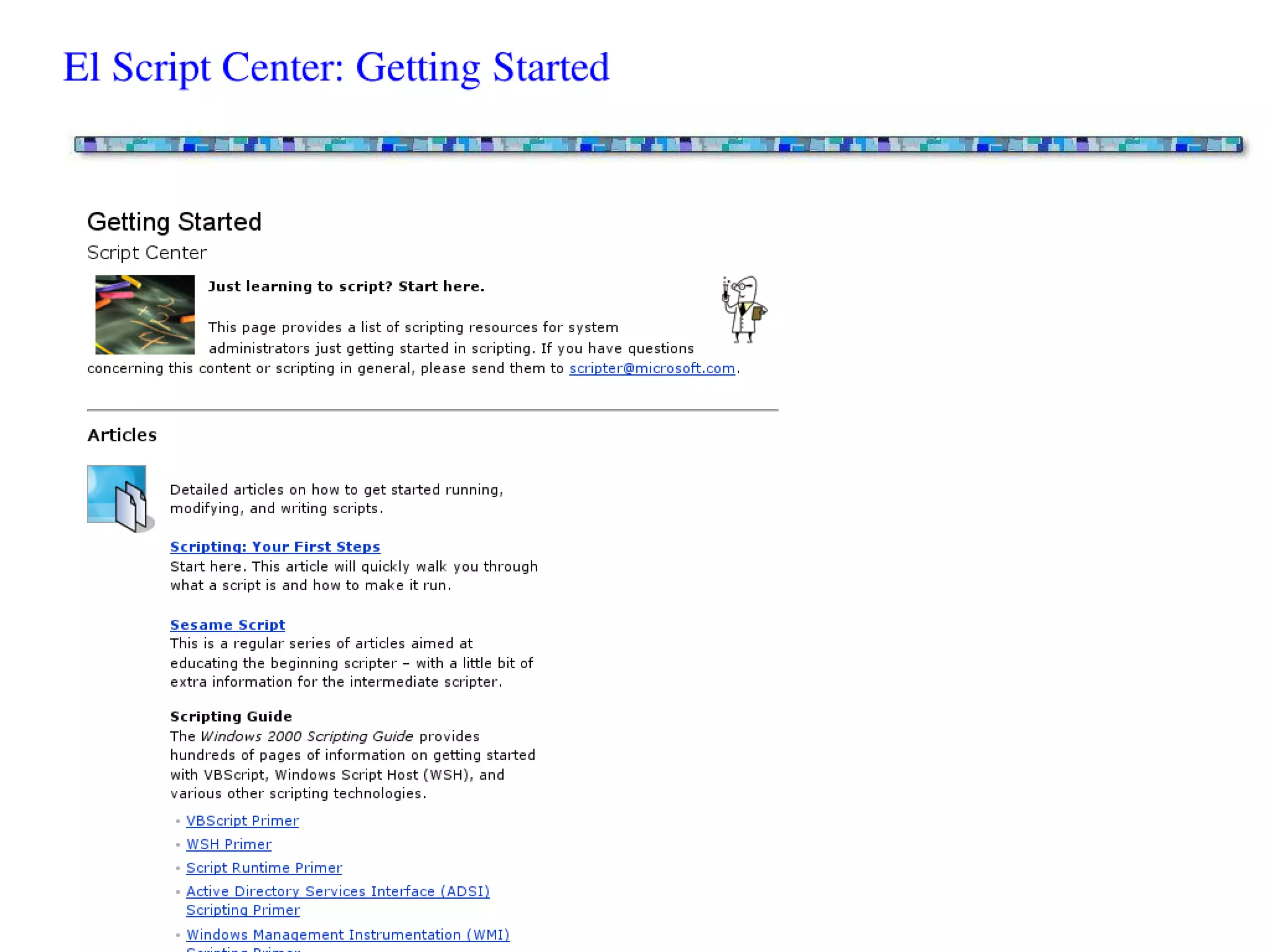 Scripting en entornos Windows - Conceptos básicos