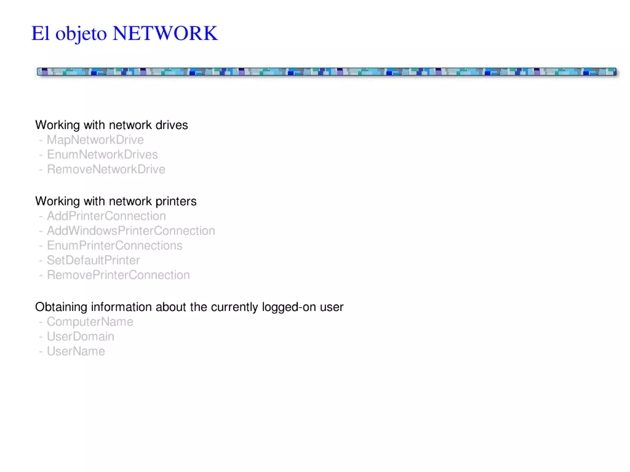 Scripting en entornos Windows - Conceptos básicos