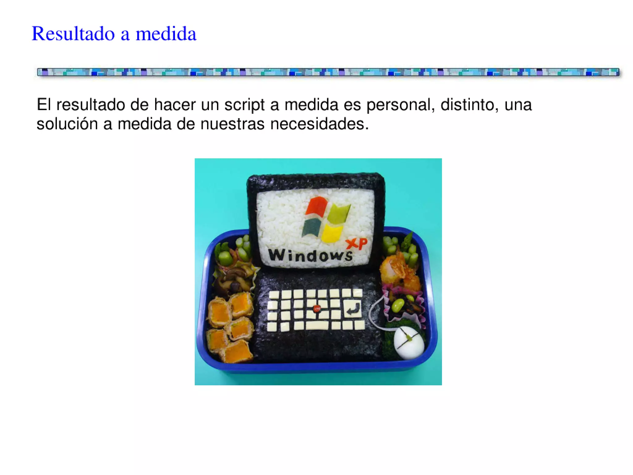 Scripting en entornos Windows - Conceptos básicos