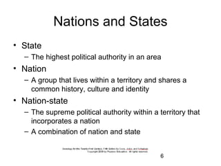 6
Marriage
• Two individuals involved in a socially
approved relationship
– Intimate, mutual long-term obligations
– Fulfilled customary ceremonial or legal
requirements
– Limits on who can marry
– A legal tie, determined by state
– Who can perform a marriage
 