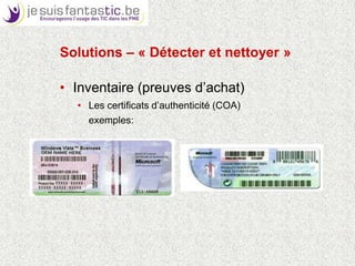 Solutions – « fermer les portes »