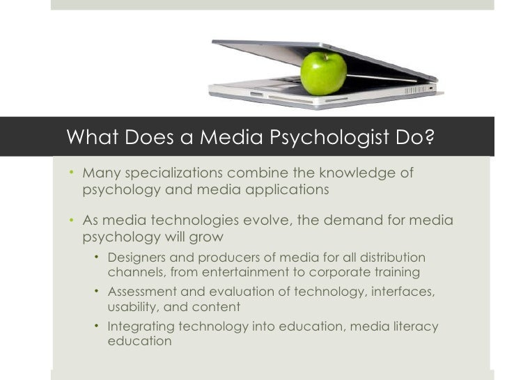 What Is Media Psychology?