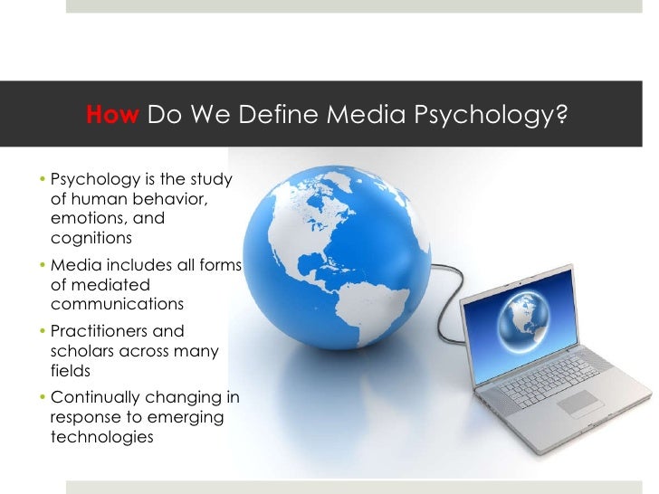 What Is Media Psychology?
