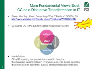Cloud Computing - Challenges and Opportunities - Jens Nimis | PDF