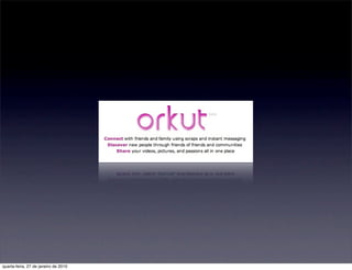 quarta-feira, 27 de janeiro de 2010
 