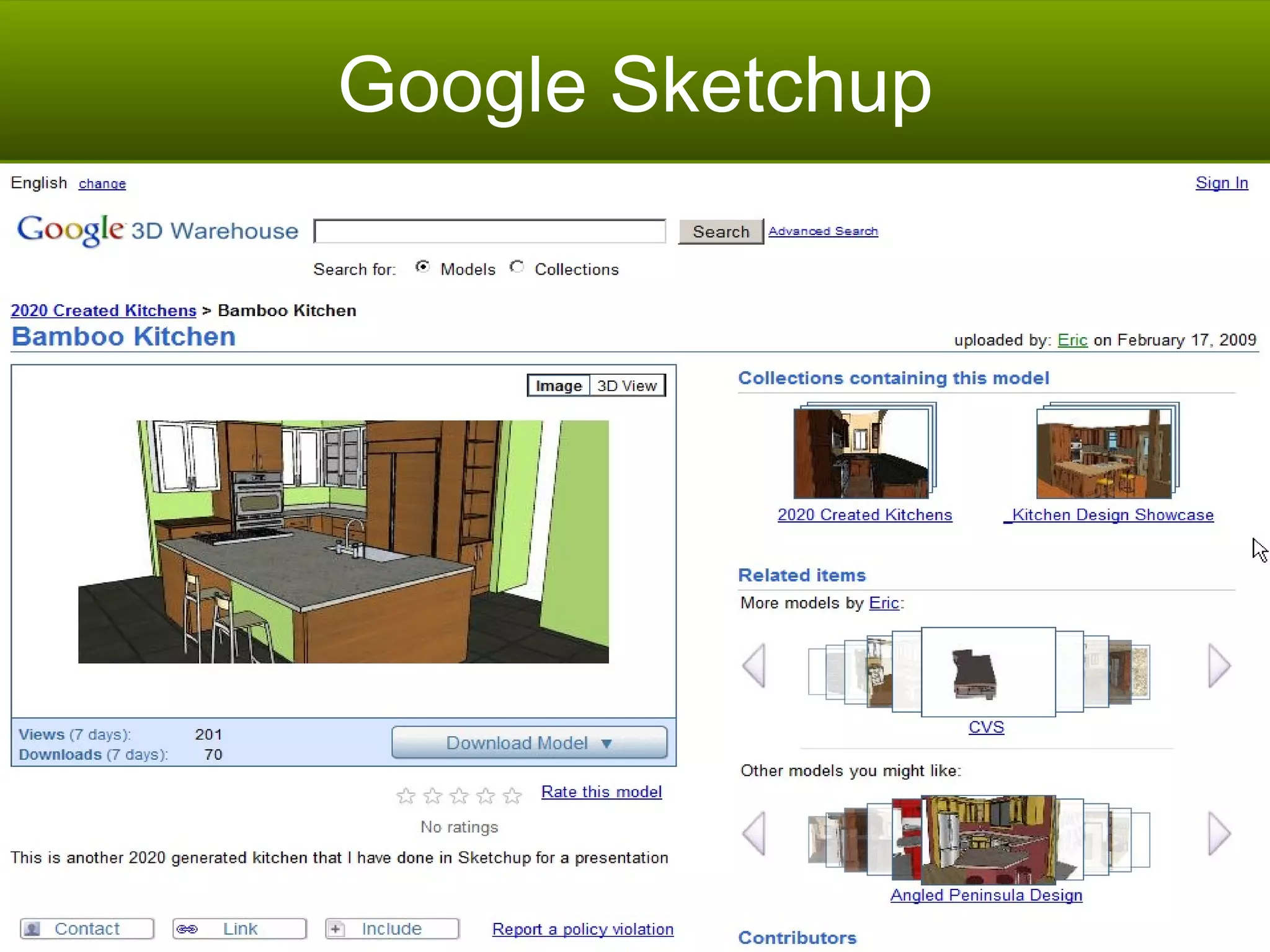 Google Sketchup 