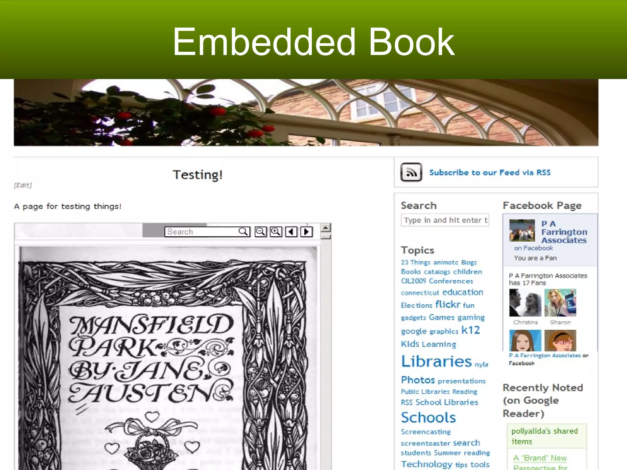 Embedded Book 