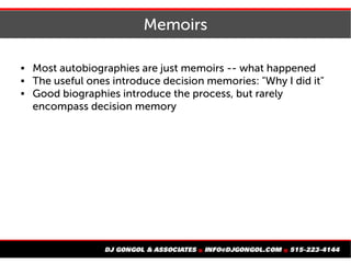 Don't miss hidden indicators
 