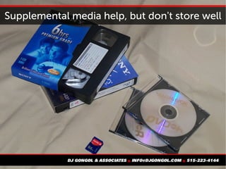 Process memory: Recipe books
 