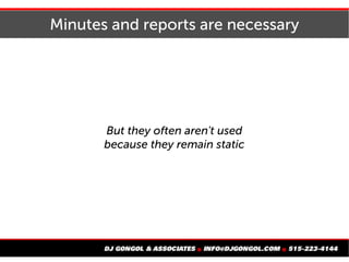 Document after every major change
 