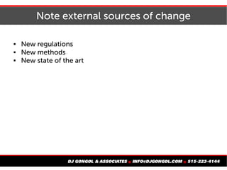 Develop documentation into an expertise
 Just like accounting, maintenance, or management
 