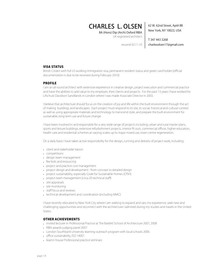 Resume Template For Gren Card - 2010 02 16 Cv Resume Charles Lr resume template for gren card 2010 02 16 cv resume charles lr
