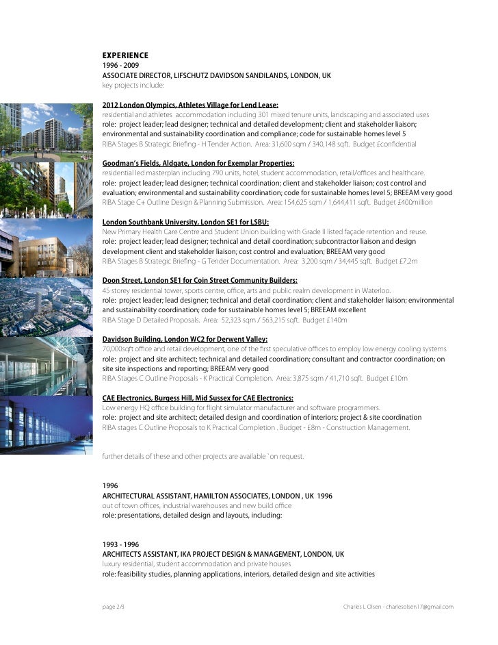 2010 02 16 Cv Resume Charles Olsen Lr 2010 02 16 Cv Resume Charles Olsen Lr