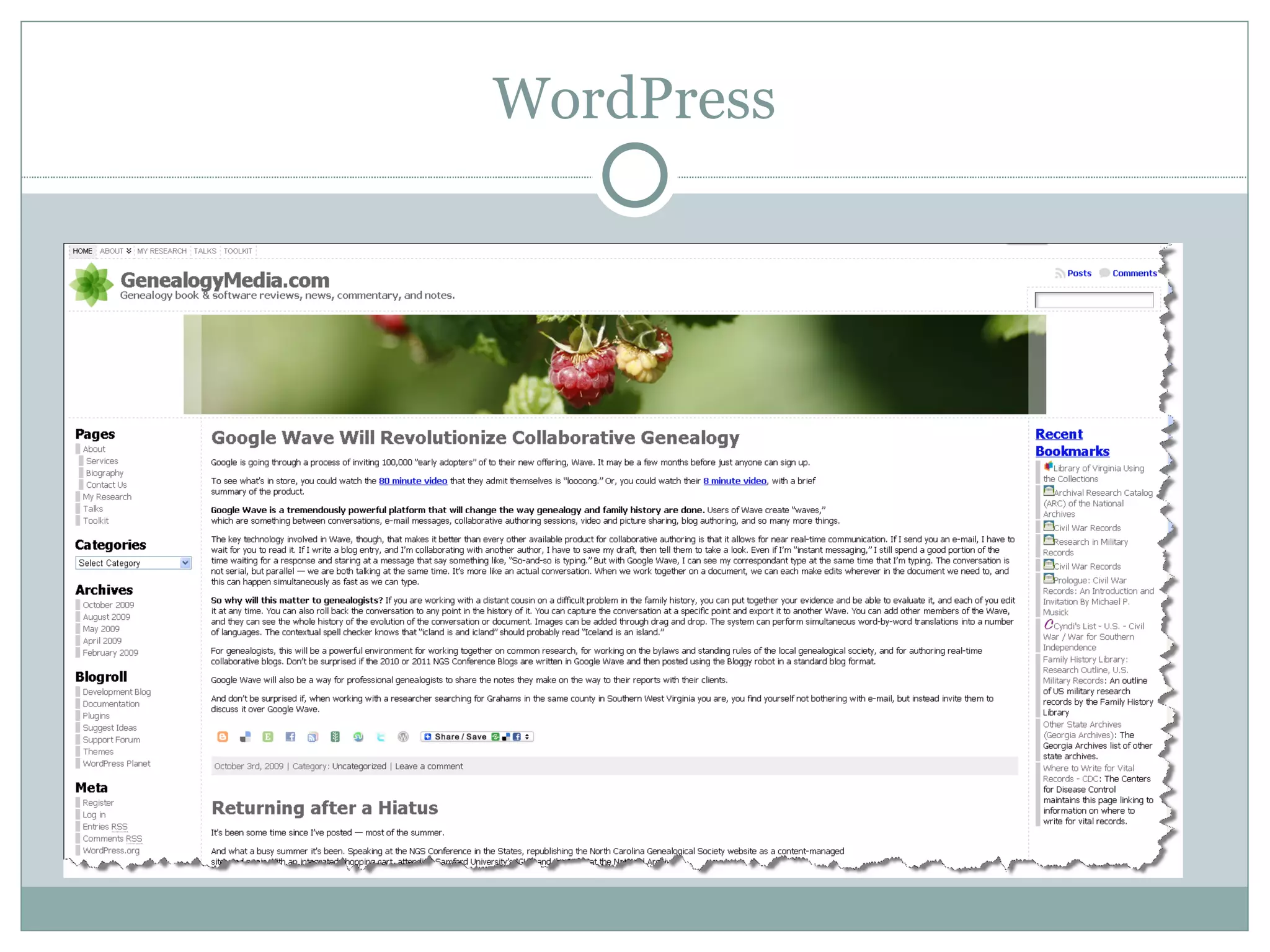 WordPress 