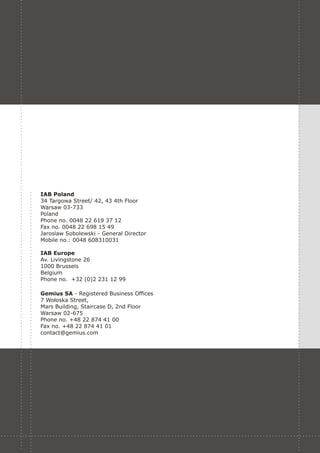 2010.02 Raport IAB i Gemius - Do you CEE