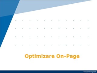 Optimizare On-Page 