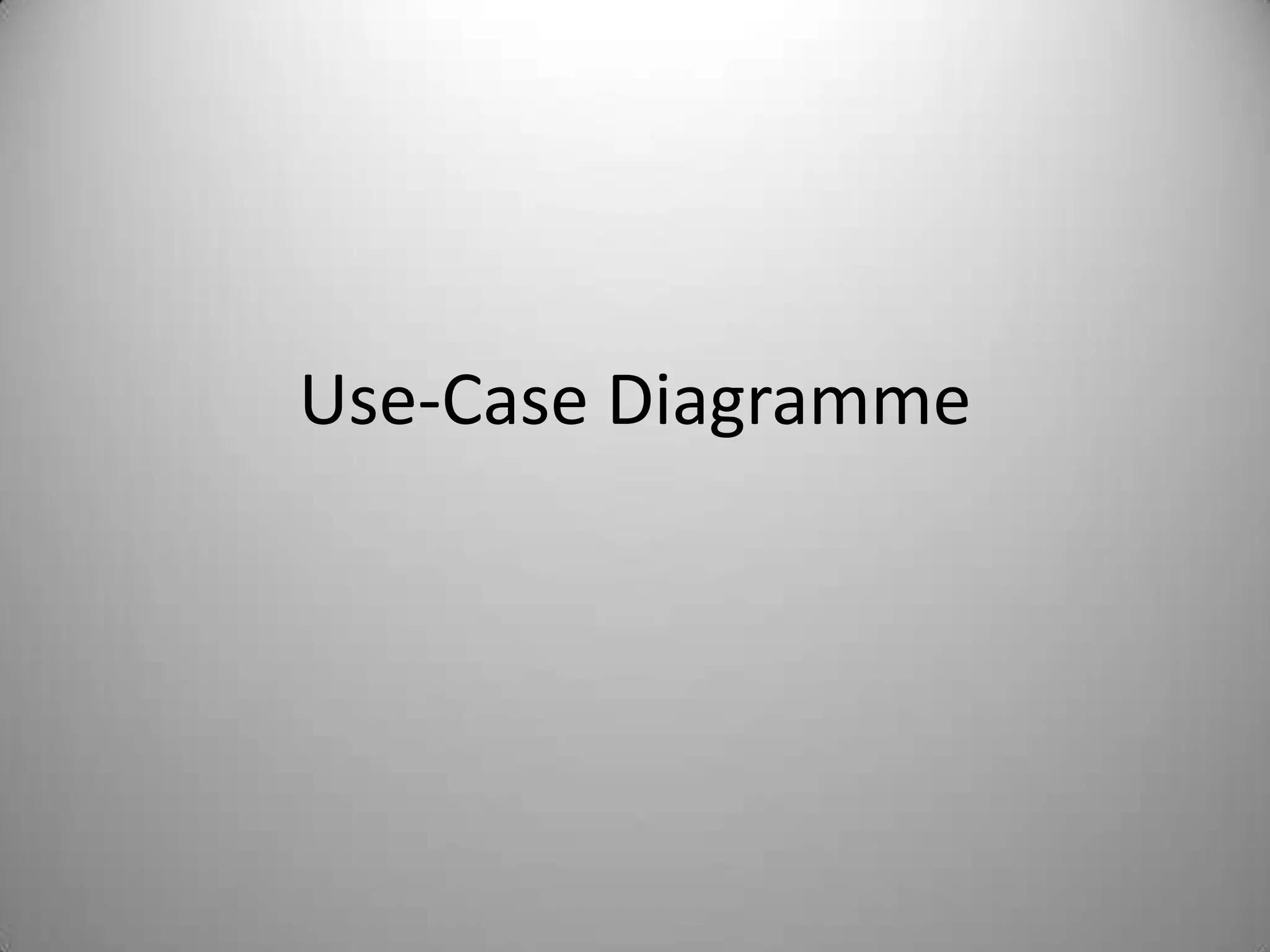 Use-Case Diagramme