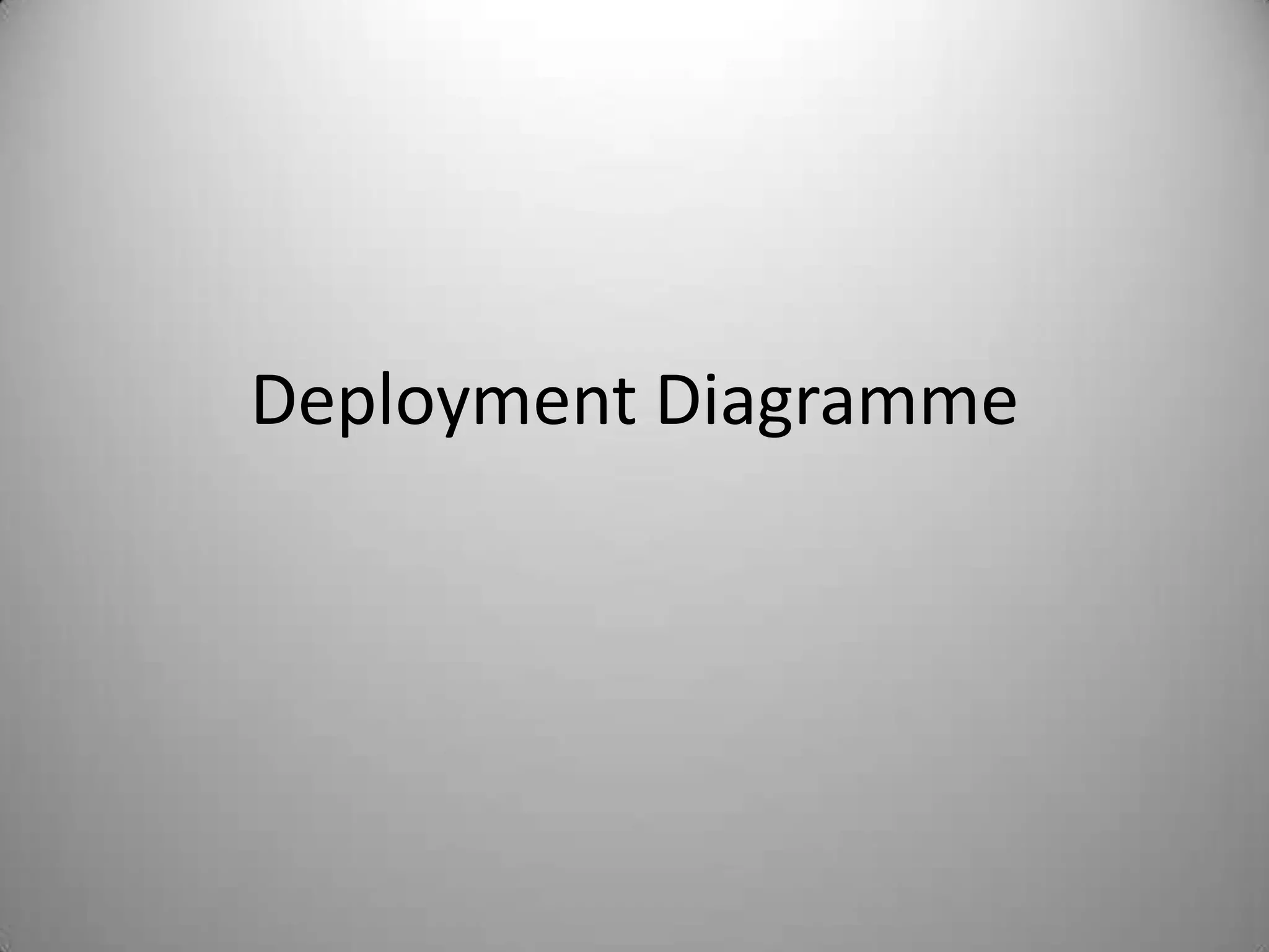 Deployment Diagramme