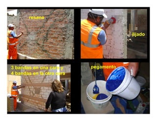 resane


                                       lijado




3 bandas en una cara y     pegamento
4 bandas en la otra cara
 