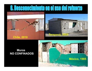 Tarapacá, 2005
 Chile, 2010



    Muros
NO CONFINADOS
                                 México, 198
                                  é      1985
 