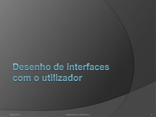 2009/2010

Engenharia do Software I

3

 