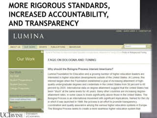 More Rigorous Standards, Increased Accountability,             and Transparency