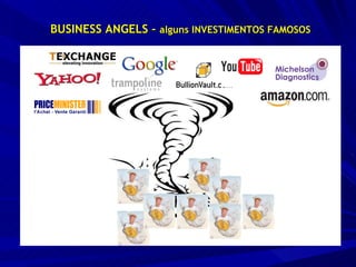 BUSINESS ANGELS –  alguns INVESTIMENTOS FAMOSOS 