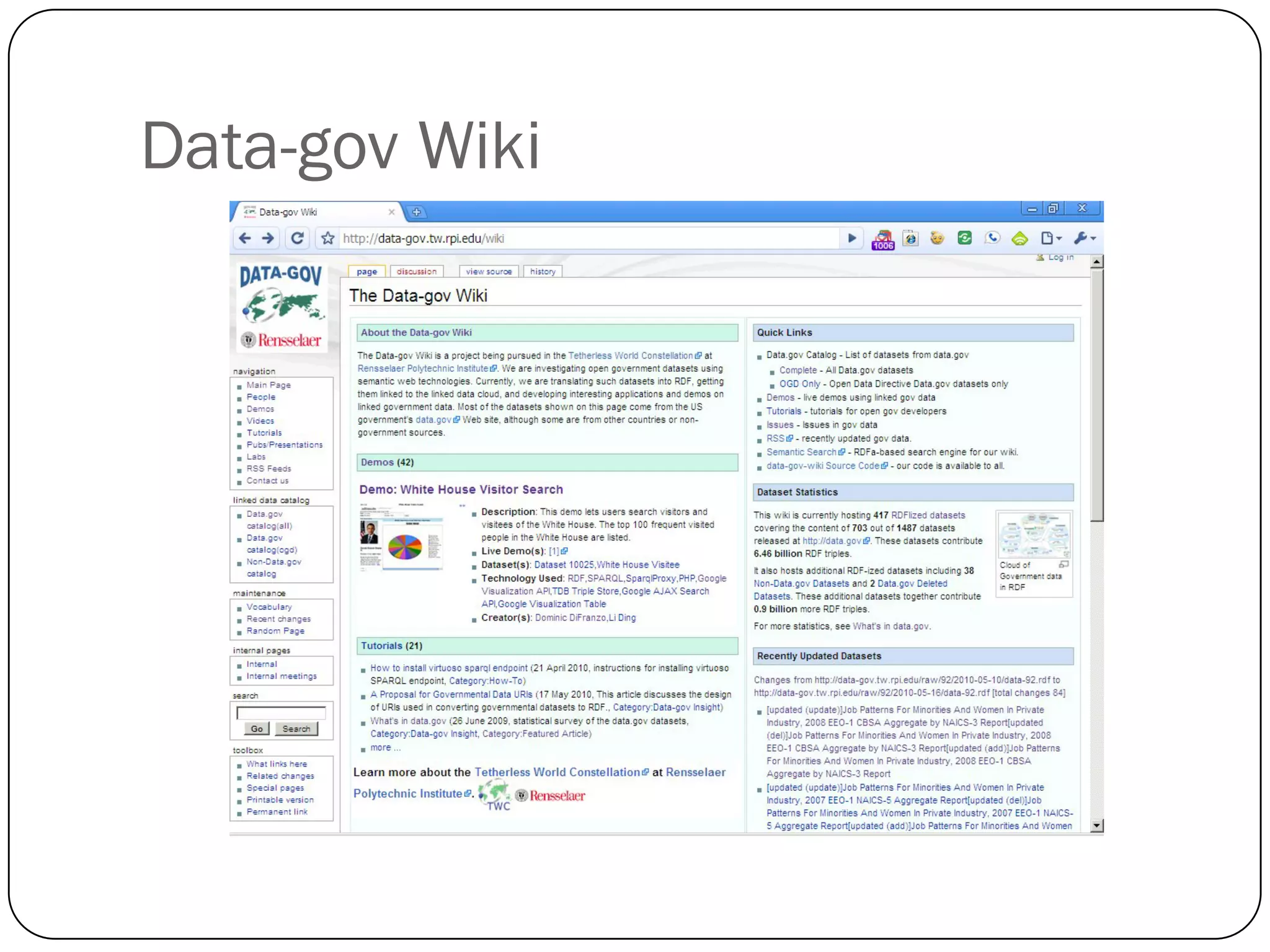 Data-gov Wiki
 