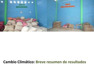 Cambio Climático: Sensibilidad y impactosCaracterización - variables bioclimáticos para cultivosMaxEnt, CaNastaBio 1 = Temperatura media anualBio 2 = Rango de temperatura diurno medio (media todos los meses (Temp. Máxima – Temp. Mínima))Bio 3 = Isotermalidad (Bio2 / Bio7) (* 100)Bio 4 = Estacionalidad de temperatura (desviación estándar * 100)Bio 5 = Temperatura máxima del mes más calienteBio 6 = Temperatura mínima del mes más fríoBio 7 = Rango de temperatura anual (Bio5 – Bio6)Bio 8 = Temperatura media del trimestre más húmedoBio 9 = Temperatura media del trimestre más secoBio 10 = Temperatura media del trimestre más fríoBio 11 = Temperatura media del trimestre más calienteBio 12 = Precipitación total anualBio 13 = Precipitación del mes más húmedoBio 14 = Precipitación del mes más secoBio 15 = Estacionalidad de la precipitación (coeficiente de variación)Bio 16 = Precipitación del trimestre más húmedoBio 17 = Precipitación del trimestre más secoBio 18 = Precipitación del trimestre más calienteBio 19 = Precipitación del trimestre más fríoEcoCropIntervalo de la lluvia absoluta