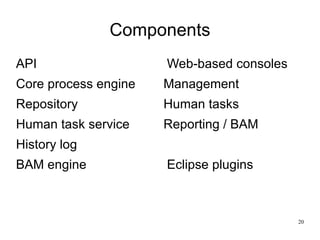Higher-level (involve business analysts) 