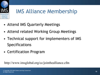Ims Committee Sample Building PHP Applications for IMS Basic LTI | PPT