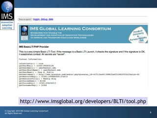 Building PHP Applications for IMS Basic LTI | PPT