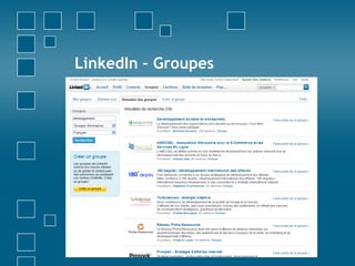 LinkedIn – Groupes