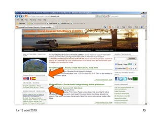 Le 12 août 2010   15
 