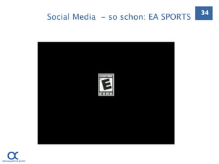 34
Social Media - so schon: EA SPORTS
 