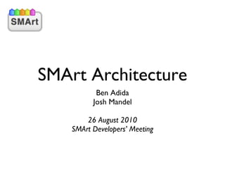 SMArt Architecture ,[object Object],[object Object],[object Object],[object Object]