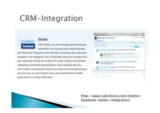 http://www.salesforce.com/chatter/
facebook-twitter-integration/
 