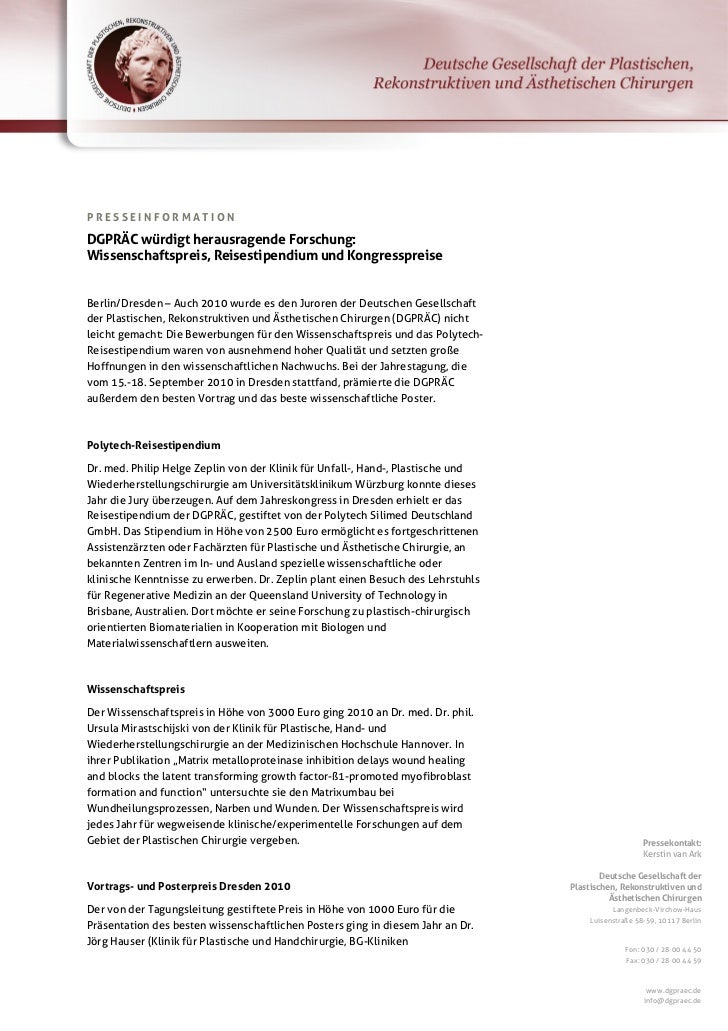 2010 09 22 Wissenschaftspreis Polytech 2010 Pdf