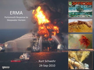 ERMAPortsmouth Response to Deepwater Horizon Kurt Schwehr 24-Sep-2010 