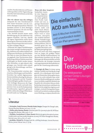 Transformation - die grosse Chance