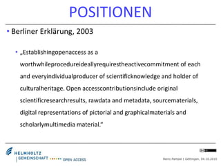 DISZIPLINARITÄT<br /><ul><li> Sozialwissenschaften</li></ul>http://is.gd/bEZmI<br />Heinz Pampel | Göttingen, 04.10.2010<b...