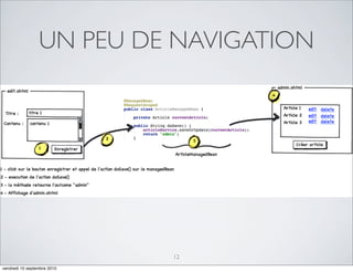 UN PEU DE NAVIGATION




                             12
vendredi 10 septembre 2010
 