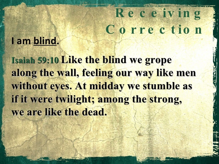 2010.10.17 correction give and receive it