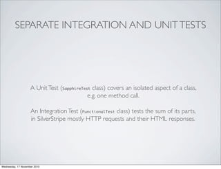 Unit Testing in SilverStripe | PDF