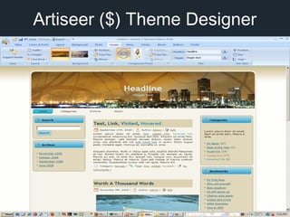 Artiseer ($) Theme Designer
 