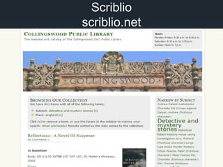 Scriblio
scriblio.net
 