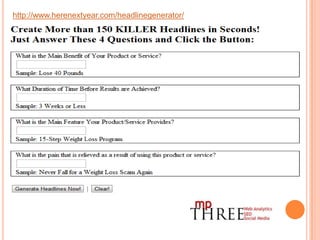 Content – Finding materialSet up Google Alerts on:Your industryYour keywordsYour competitorsThe experts